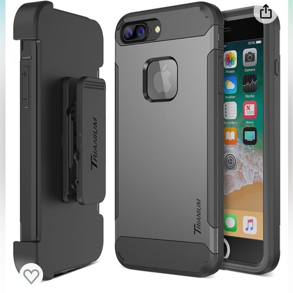 Trianium heavy duty case with belt clip Apple iPhone 6 case - Picture 3 of 9